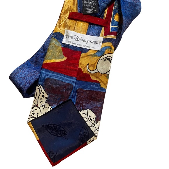 Vintage 101 Dalmatians 100% Silk Disney Tie - Picture 5 of 6
